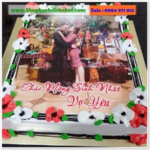 Bánh Sinh Nhật In Hình Ảnh - H759